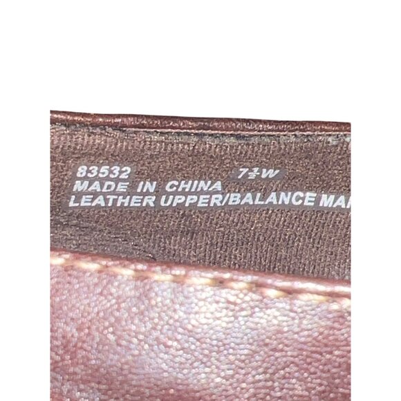 Clarks Bendables Womens Brown Leather Slip-On Loafers Size 7.5W‎ - Picture 5 of 7